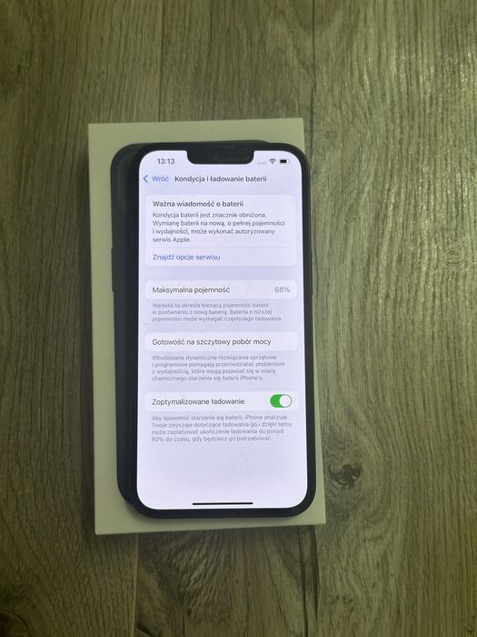 iPhone 13 256GB Czarny