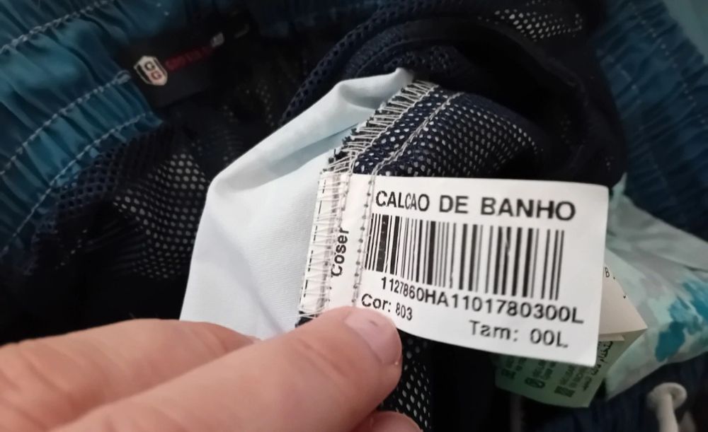 Calções Novos de Banho Homem L Giovanni Gali