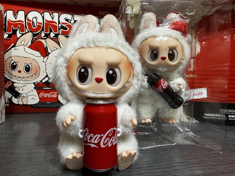 THE MONSTERS LABUBU × COCACOLA SECRET Pop Mart Labubu SECRET The Monsters Coca Cola Series Vinyl