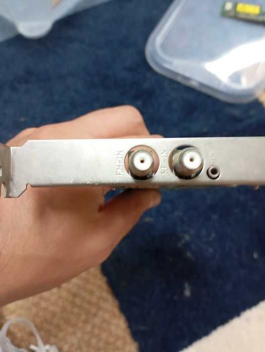 Placa rádio computador retro