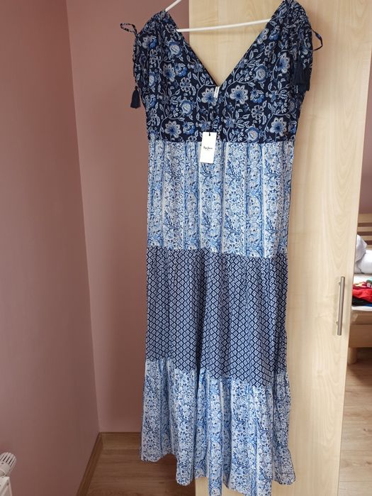 Sukienka letnia niebieska