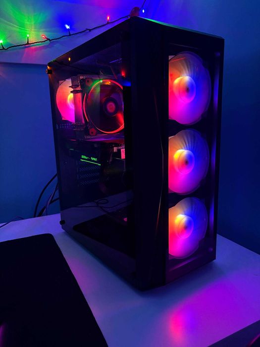 Komputer stacjonarny – GTX 1080 / i5-9500 / 16GB RAM / SSD 512gb NVMe