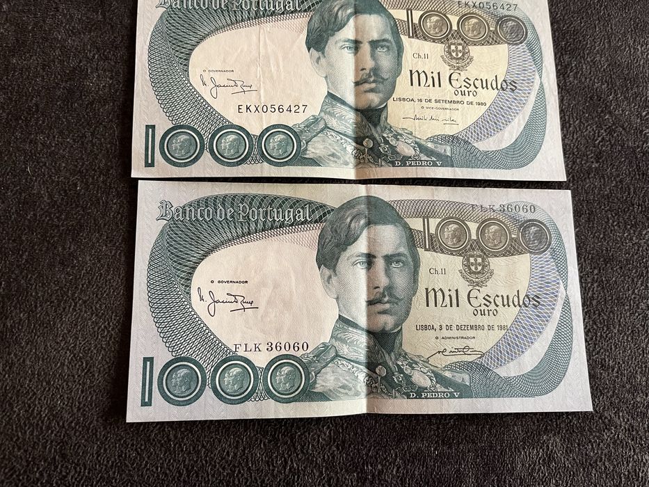 Notas de 1000 escudos