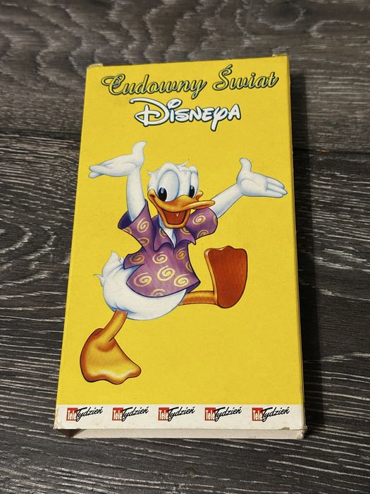 Cudowny świat Disneya kaseta vhs
