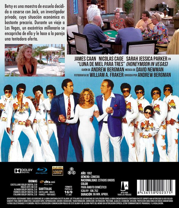 Luna De Miel Para Tres/Lua-de-Mel em Las Vegas (Blu-Ray)