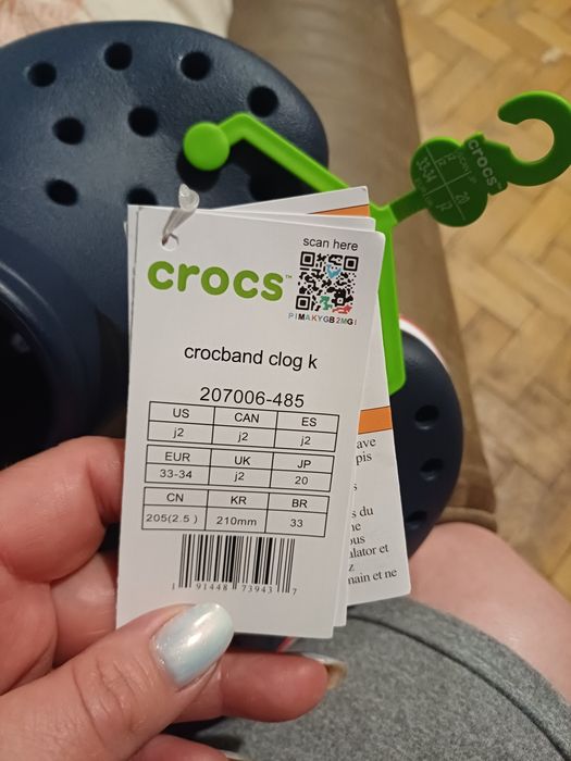 Дитячі Крокс Баябенд Сабо /Crocs
