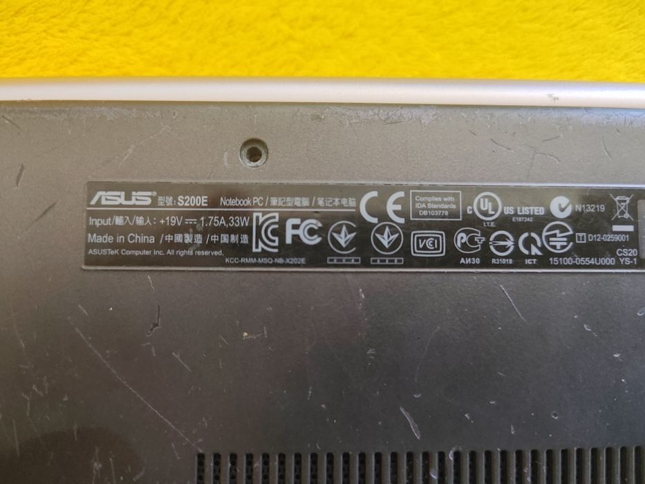 Ноутбук Asus s200e