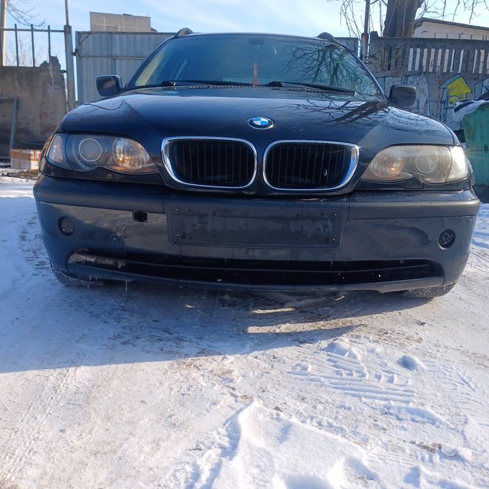 Розборка бмв е 46 м 47Nдвигун коробка акпп капот фари бампер морда две