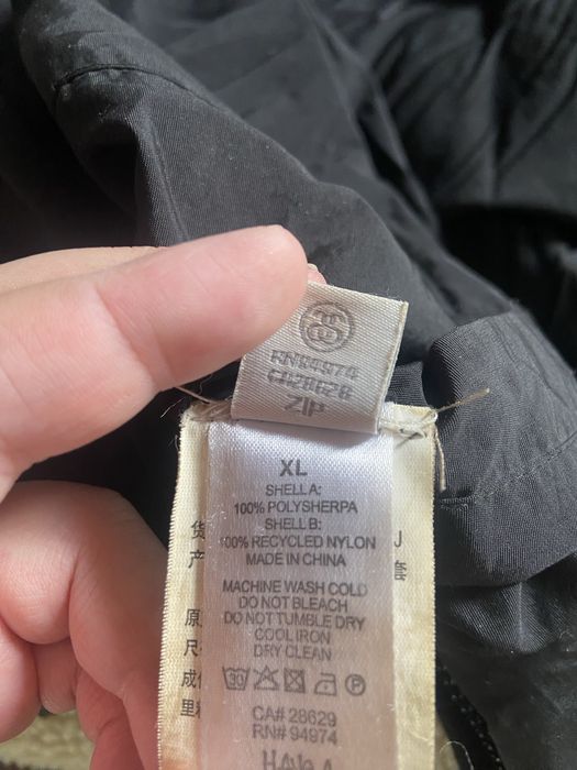 stussy sherpa куртка