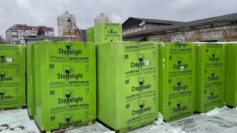 Газобетон ,Газоблок ,Стоунлайт