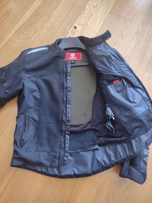 Casaco mota verão Armure Juno NOVO c/ proteção costas