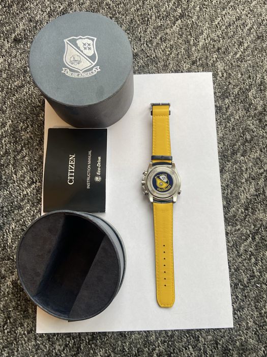 Zegarek męski Citizen blue angels H800-S081165