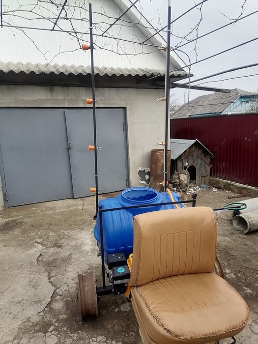 Оприскувач високого тиску. Безвентеляторні форсунки. Садовий. Польовий