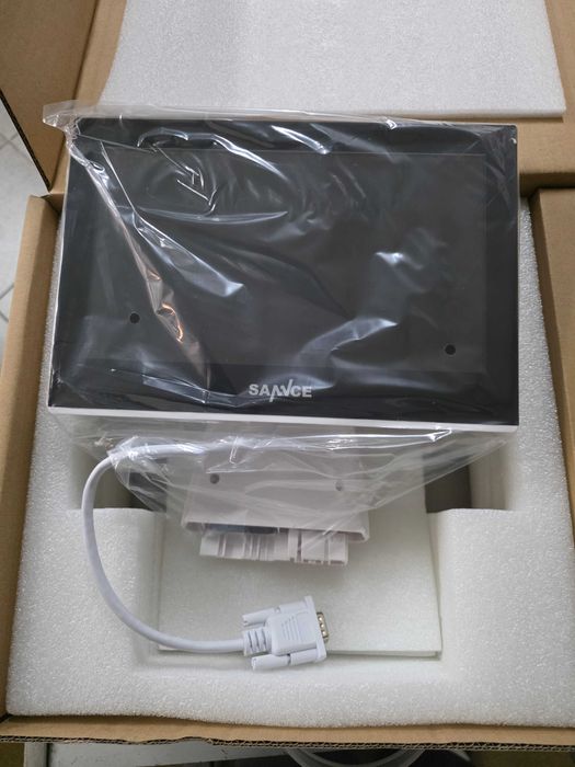 Sistema de Videovigilância SANNCE 10.1" LCD NVR Wi-Fi 4 Canais – Novo