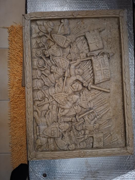Escultura original Batalha Aljubarrota