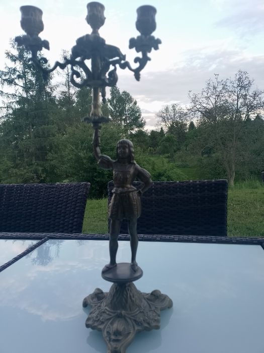 Sprzedam świecznik. Mosiądz