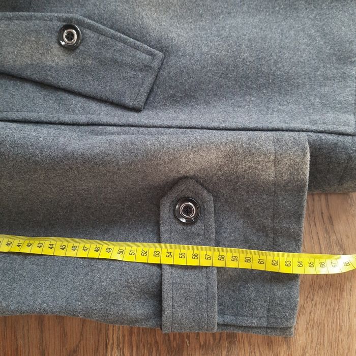 Płaszcz męski szary