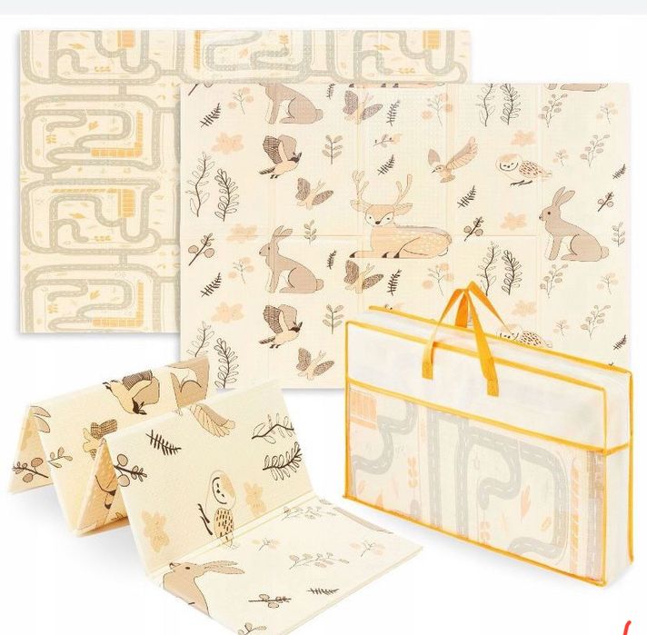 Mata dla dzieci piankowa nowa edukacyjna 180-120 cm