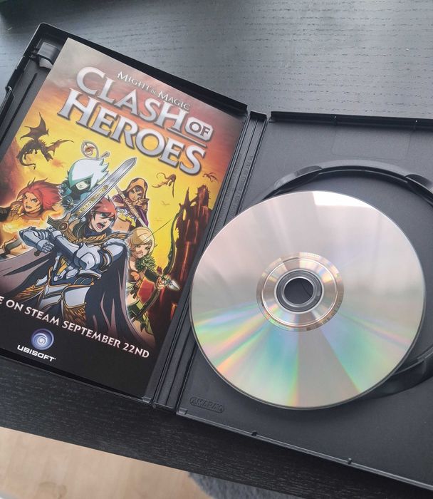 MIGHT & MAGIC HEROESVI, pudełko i płytka