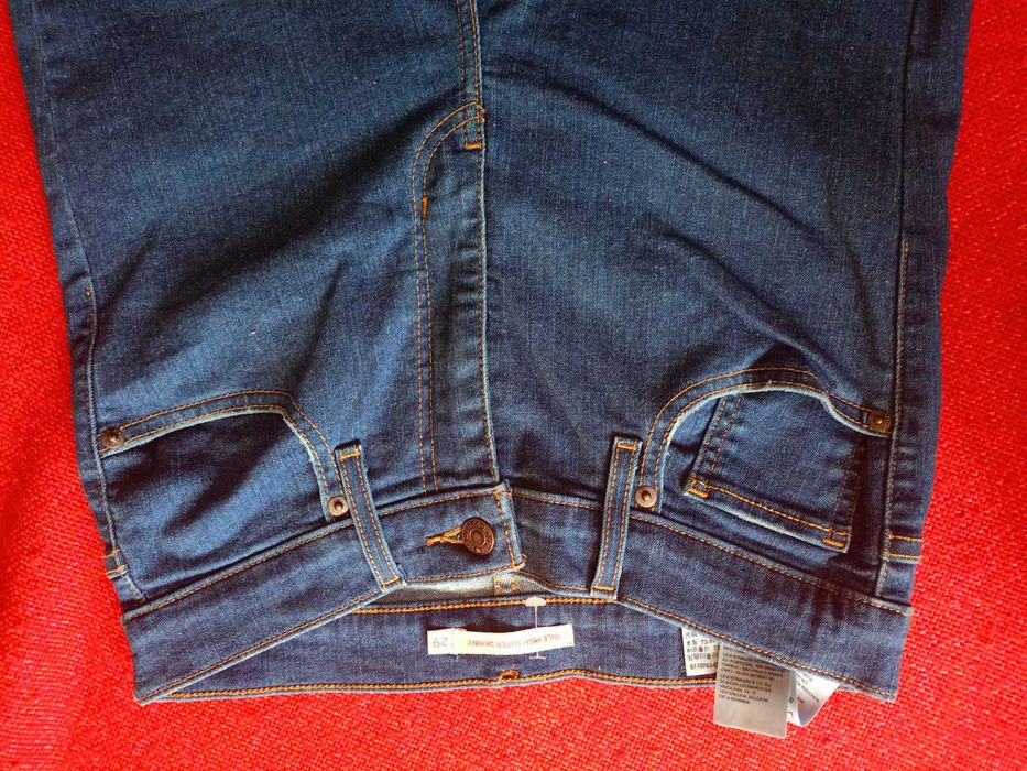 LEVIS STRAUSS  Mile High Super SKINNY Stretch roz 29x30 Nowe