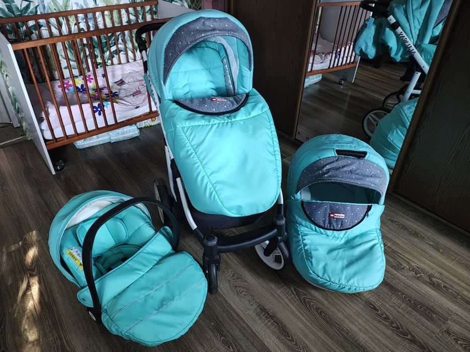 Wózek 3w1 Baby Lux Alu Way