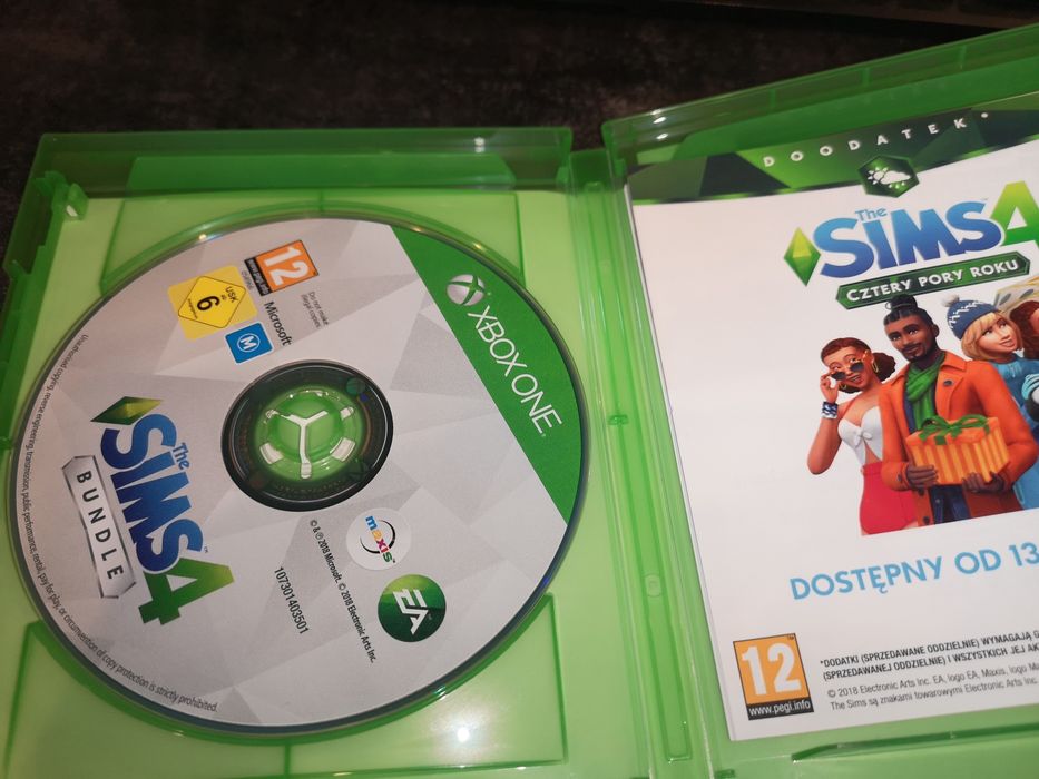 SIMS 4 Zestaw Specjalny (+dodatek PSY i KOTY) XBOX ONE gra PL rzadkość