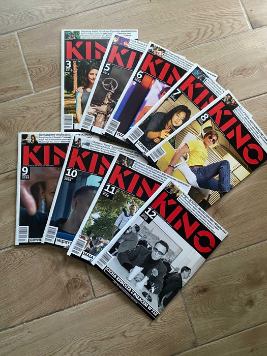 miesięcznik KINO 2019 x 9 szt zestaw