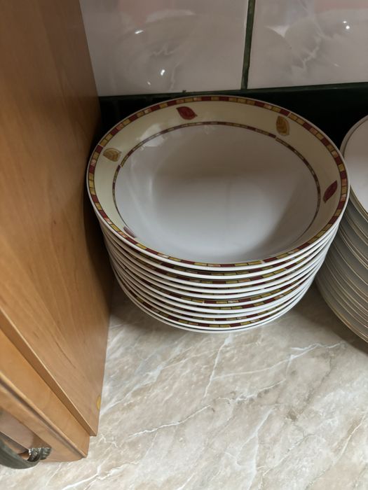 Salaterki miski ze wzorem