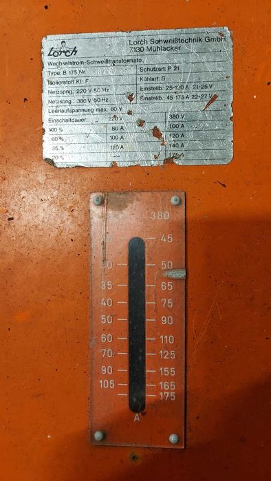 Spawarka elektrodowa LORCH B175