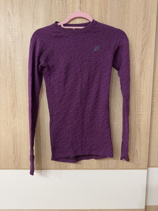 Bluzka Norheim S 55% merino wool merynos damska narty outdoor trekking