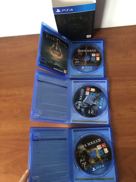 Dark Souls Trylogia Ps4/ps5 3 gry i wszystkie dlc super
