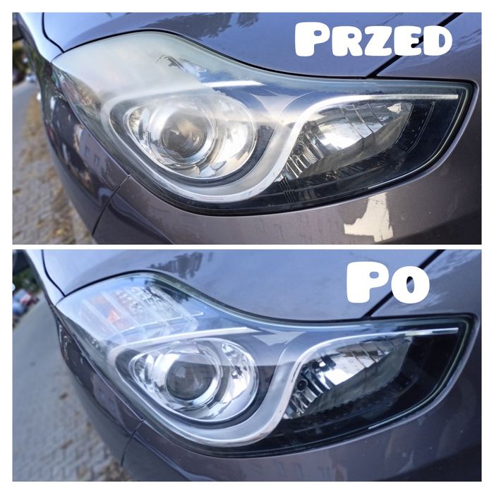 Polerowanie lamp/ reflektorów Radom/Pionki/Zwoleń.