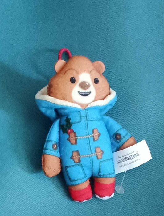 Zawieszka brelok maskotka kolekcjonerska miś Paddington 12 cm