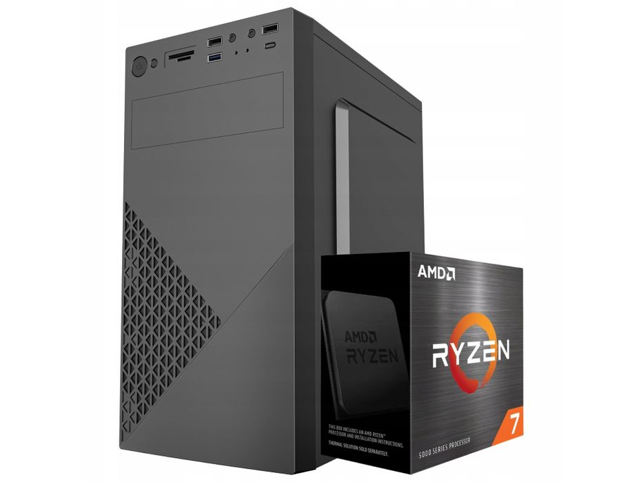 komputer stacjonarny pix protask v8 ryzen 7 16gb ddr4 512ssd win11