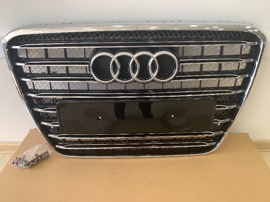 Решітка радіатора Audi A8 D4 решетка Ауди А8 W12 S8 2010-2013