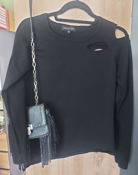 Label sweterek damski rozmiar 40 L