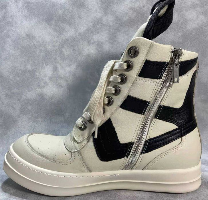 Rick Owens Dunk (Geobasket) Chrome Hearts