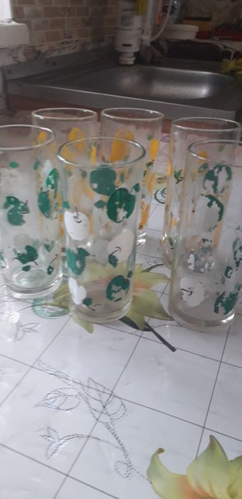 Стаканы с рисунком