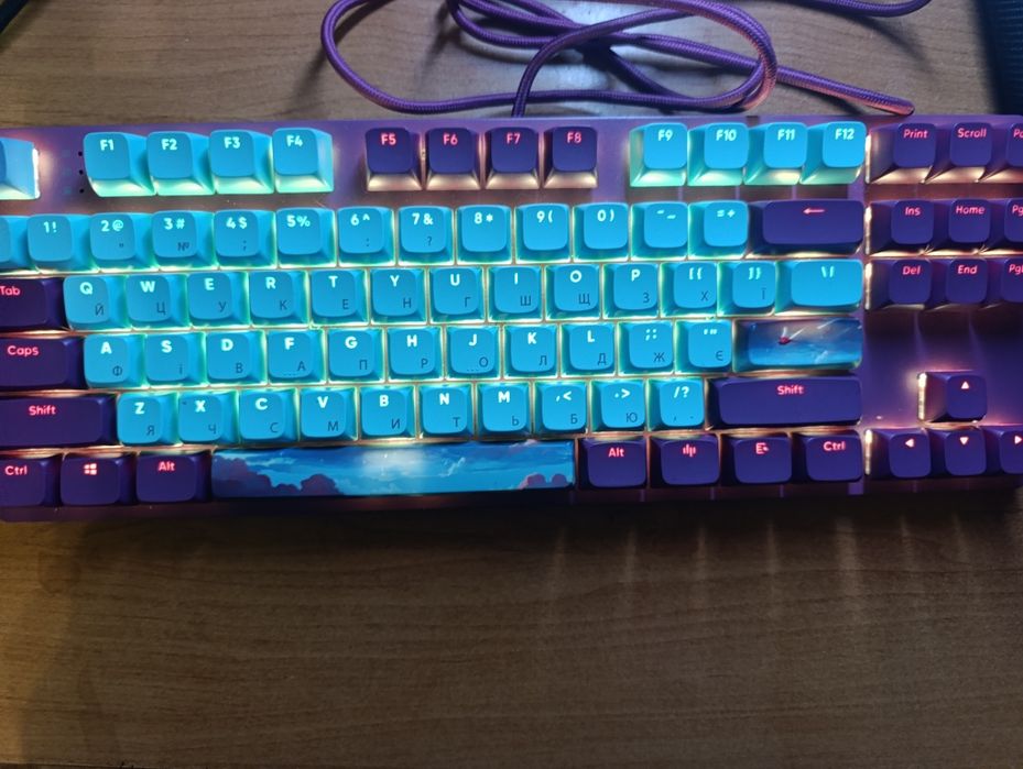 Провідна клавіатура DART PROJECT KD87a DROP night slay