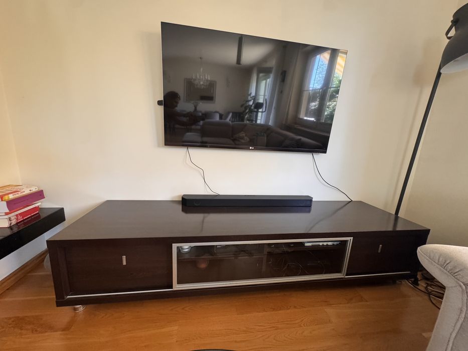 Komplet mebli Red Apple szafka rtv, barek, komoda