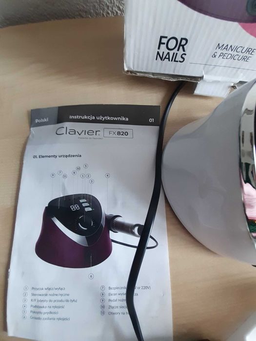 Frezarka do manicure i pedicure