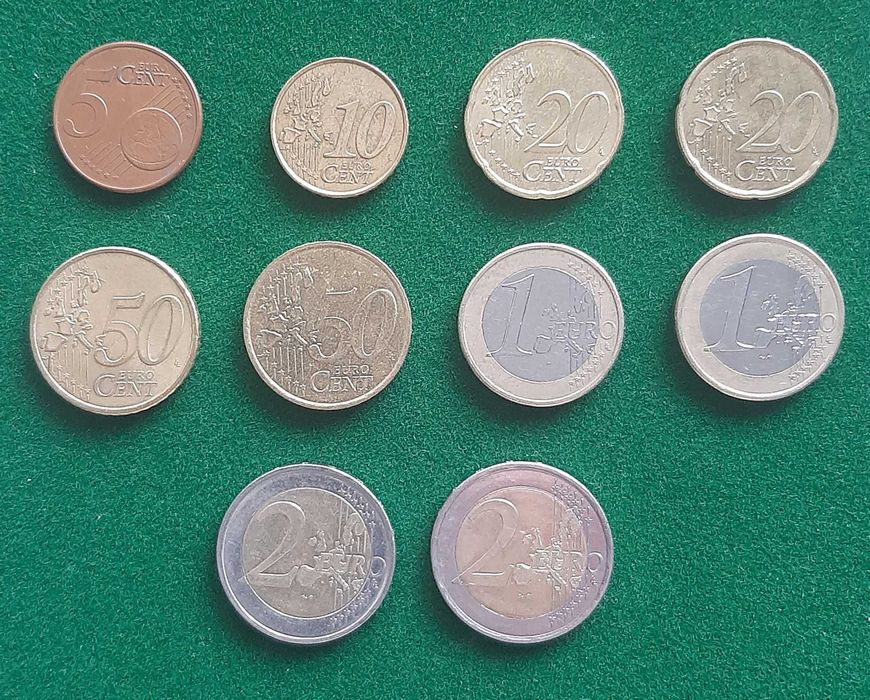 1.ªs moedas Euro - Grécia