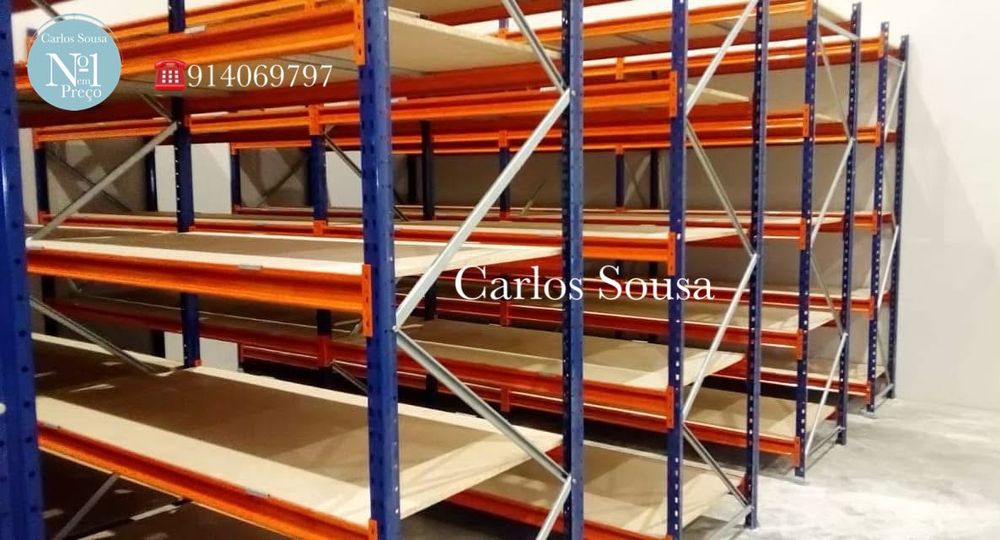 Racks picking Novas para carga ligeira 2000Ax2000Cx50P 3 níveis