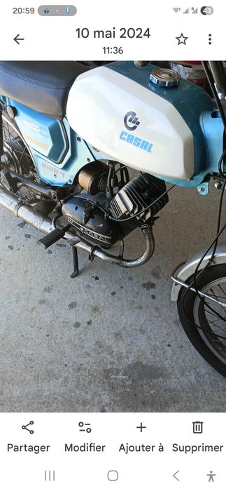 Motorizada casal k181