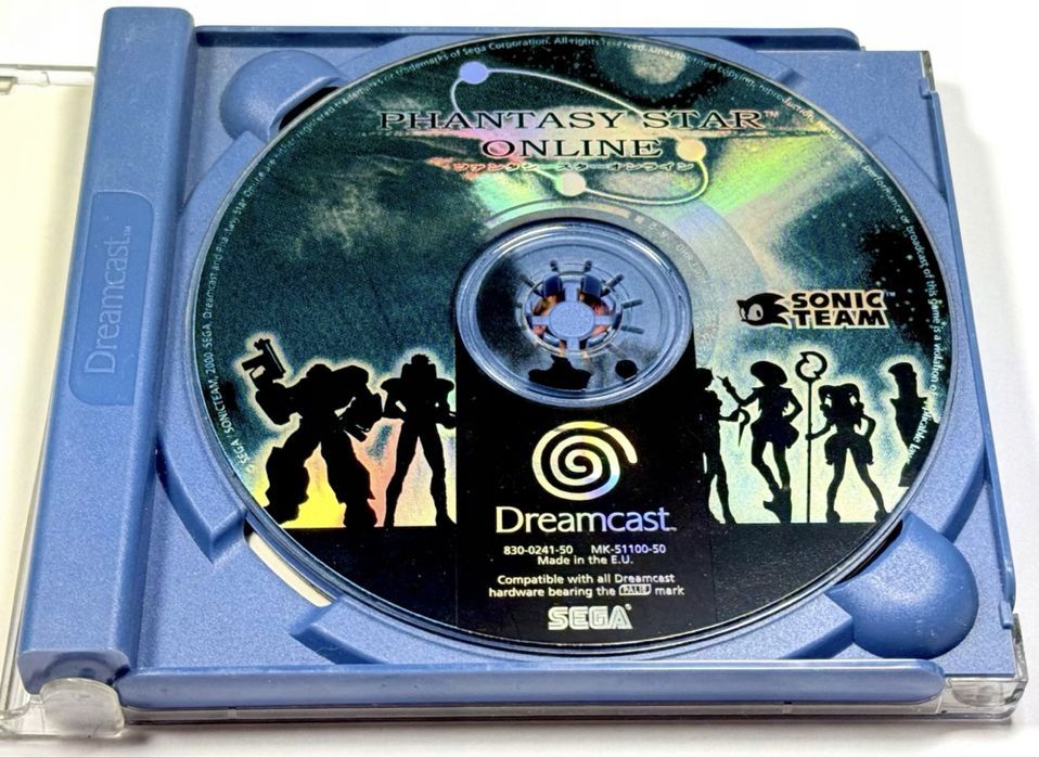 Phantasy Star Online Sega Dreamcast