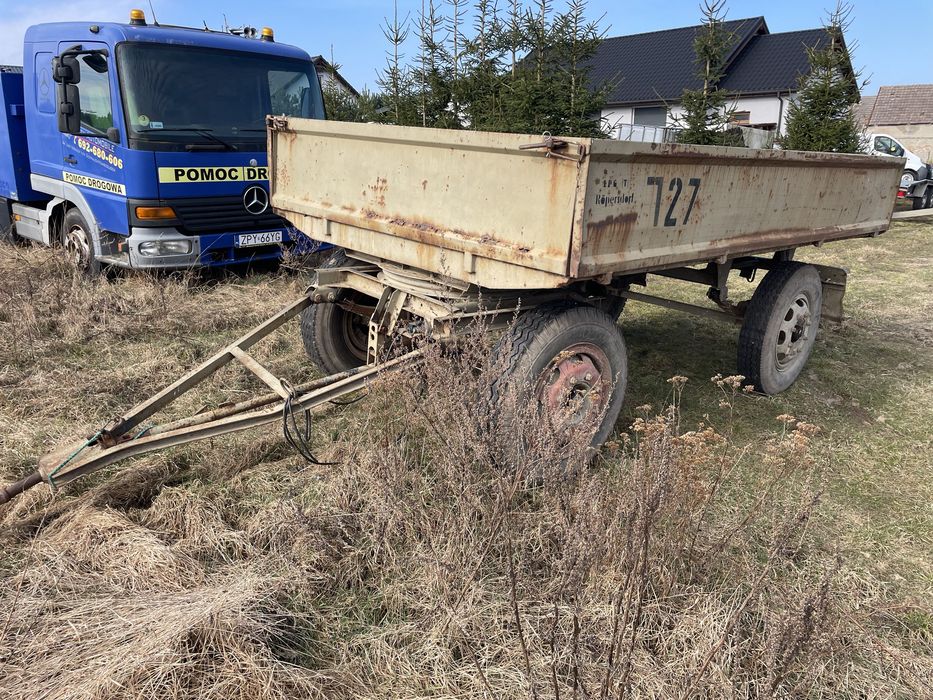 Przyczepa rolnicza 4t
