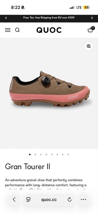 Quoc shoes гравійні велотуфлі , веловзуття