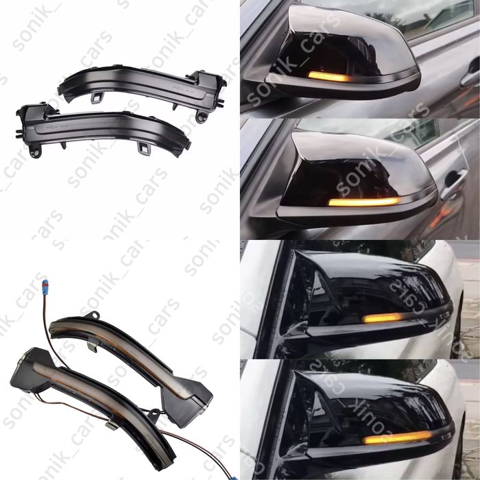 Бігаючі Динамічні повороти дзеркал BMW F-series G-series