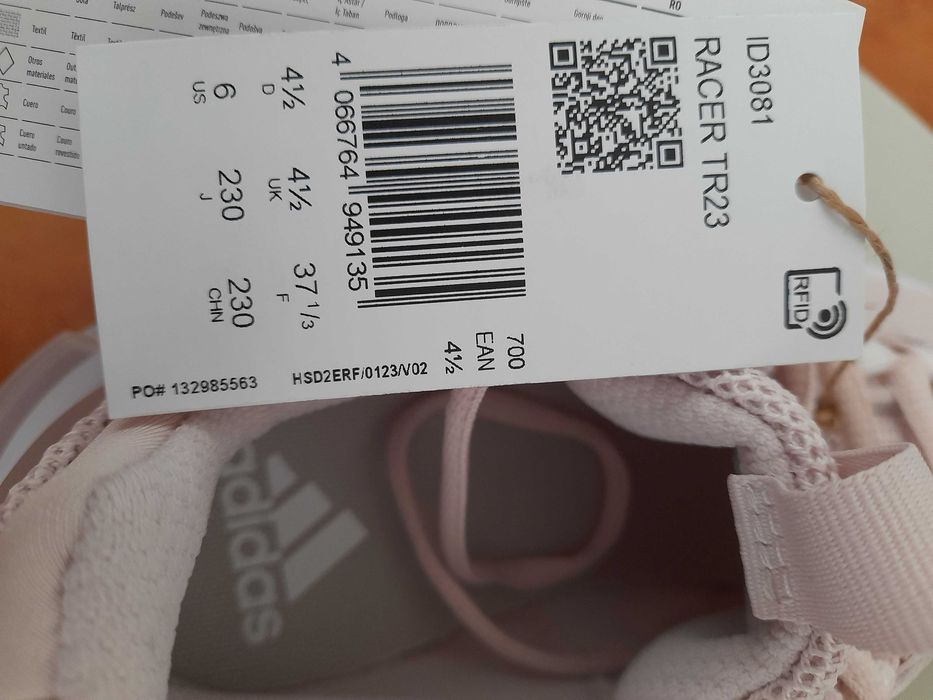 Sapatilhas adidas tam 37 1/3