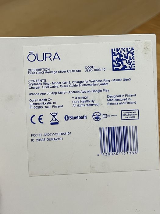 Oura 3 кільце трекер сну і активності